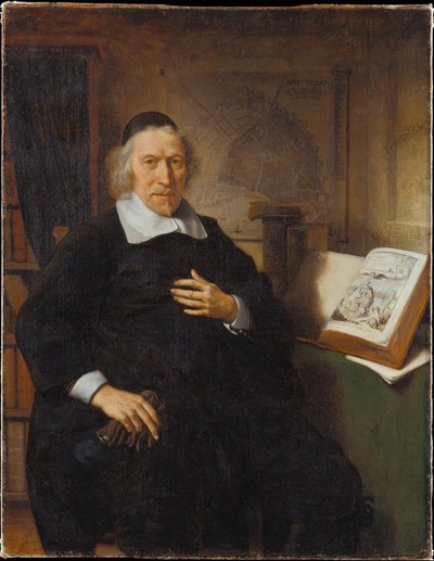 Porträt von Isaac Commelin von Gerbrand van den Eeckhout