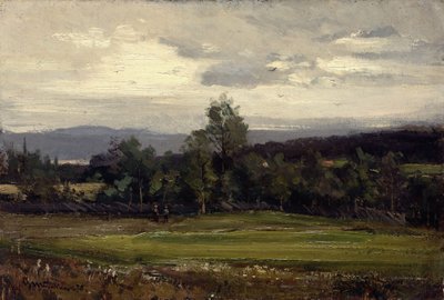 Felder in Hedmark im Sommer von Gerhard Munthe