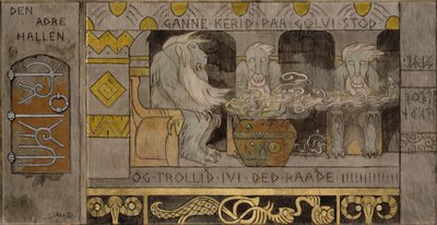 Die zweite Halle von Gerhard Peter Frantz Vilhelm Munthe