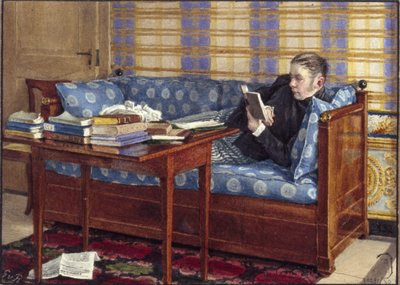 Porträt des Dichters Vasily Zhukovsky 1783-1852, 1832 von Gerhard Wilhelm Reutern von