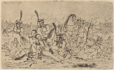 Tod eines russischen Generals von Gerhardus Emaus de Micault
