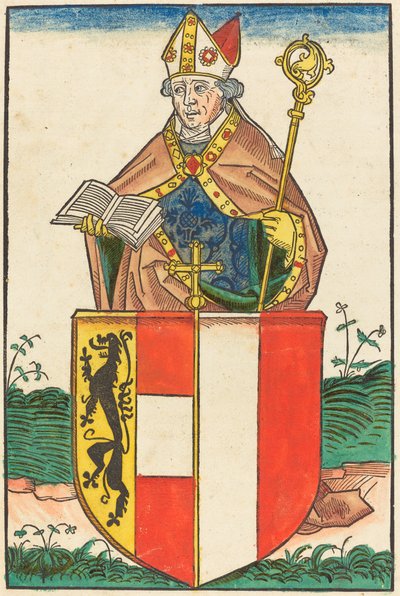 Friedrich Graf von Schaumberg - Bischof von Salzburg von German 15th Century