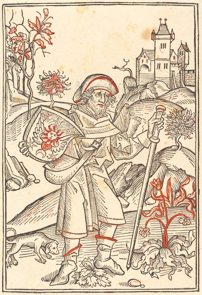 Gerson als Pilger von German 15th Century
