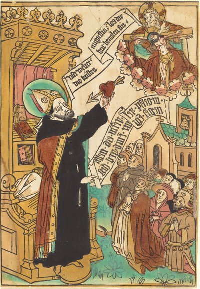 Heiliger Augustinus von German 15th Century