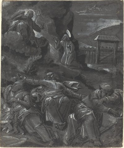 Christus im Garten Gethsemane von German 16th Century