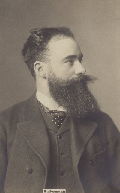 Hermann Sudermann (1857-1928), deutscher Dramatiker und Romanautor von German Photographer