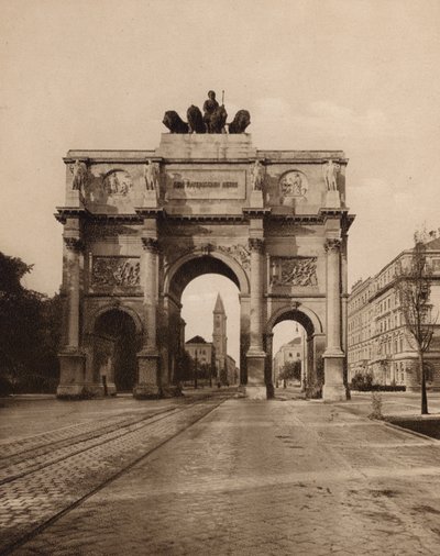 München: Siegestor von German Photographer