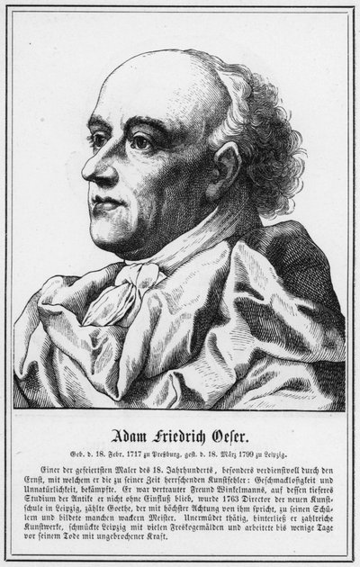 Adam Friedrich Oeser von German School