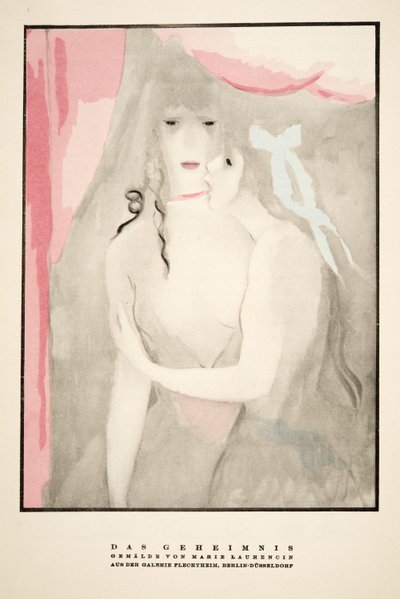 Werbung für Galerie Flechtheim, aus Styl, veröffentlicht 1922 von German School