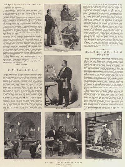 Ein altes Wiener Kaffeehaus von German School