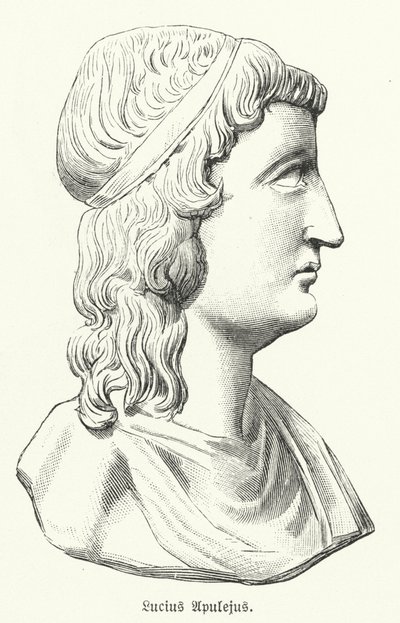 Apuleius, römischer Schriftsteller, Philosoph und Rhetoriker von German School
