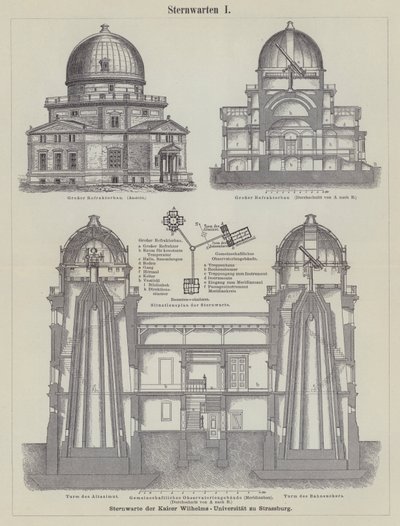 Astronomische Observatorien (Stich) von German School