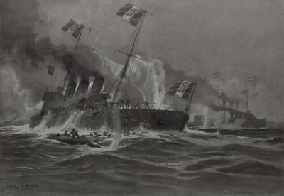 Angriff der österreichisch-ungarischen Marine auf zwei italienische Torpedoboote von German School