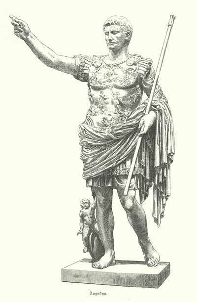 Augustus, römischer Kaiser von German School