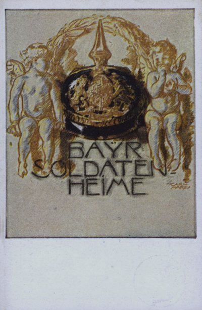Bayerischer Soldatenhelm von German School