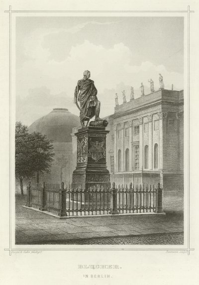 Blücher in Berlin von German School