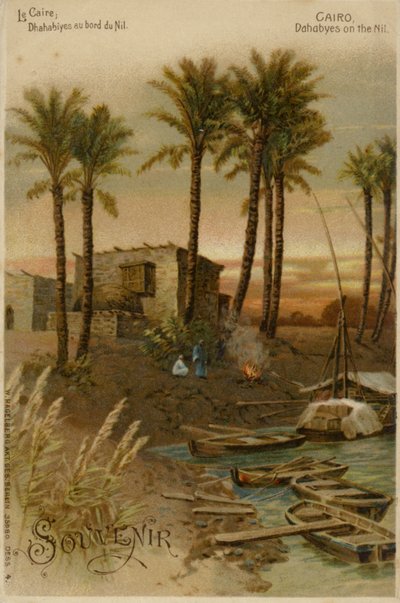 Kairo - Dahabeahs auf dem Nil von German School