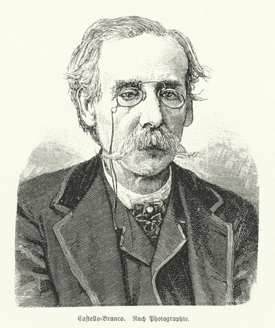 Camilo Castelo Branco, portugiesischer Romanautor und Dramatiker von German School