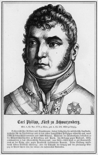 Carl Philipp, Fürst zu Schwarzenberg von German School