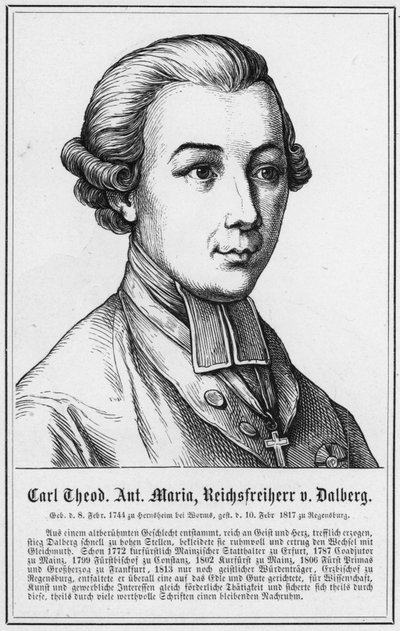 Carl Theodor Anton Maria, Reichsfreiherr von Dalberg von German School