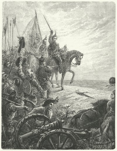 Rückkehr von Charles Edward Stuart nach Schottland von German School