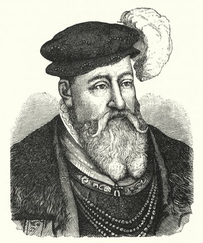 Christian III., König von Dänemark und Norwegen (Gravur) von German School