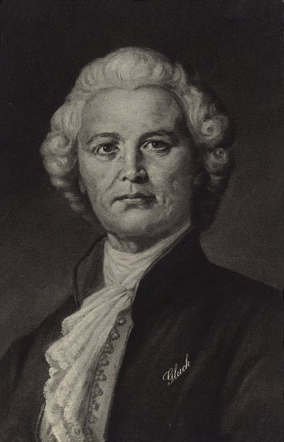 Christoph Willibald Gluck, deutscher Opernkomponist der frühen Klassik (1714-1787) von German School