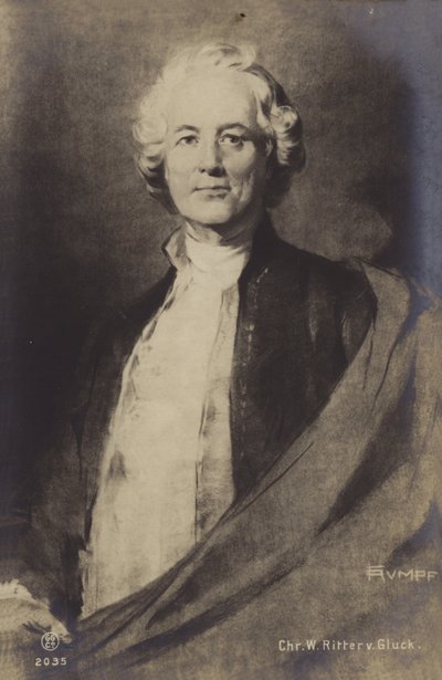 Christoph Willibald Gluck, deutscher Opernkomponist der frühen Klassik (1714-1787) von German School