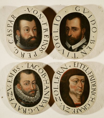 Kommandanten des Dreißigjährigen Krieges, Caspar von Freindsperg, Guido Bentivoglio, Jacob Hanibal Graf Embs von German School