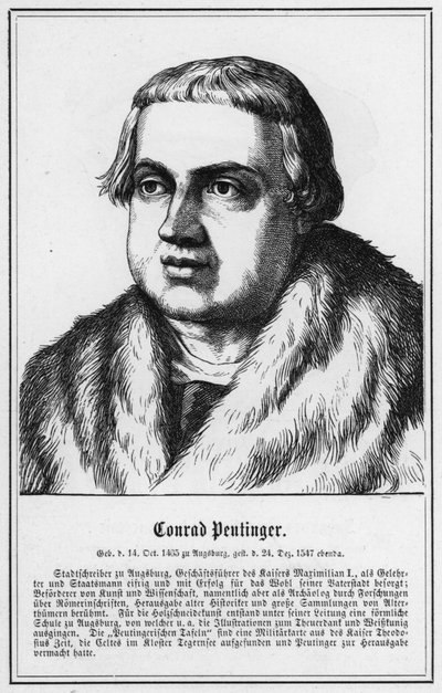 Conrad Peutinger von German School