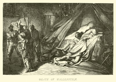 Tod von Wallenstein von German School