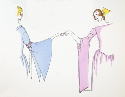 Designs für Ärmel, aus Styl, veröffentlicht 1922 von German School