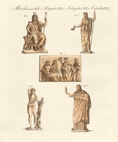 Götter der Griechen und Römer von German School