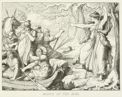 Drusus an der Elbe von German School