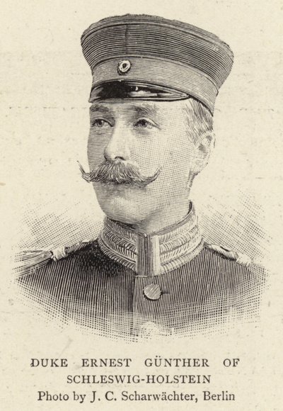 Herzog Ernst Günther von Schleswig-Holstein von German School
