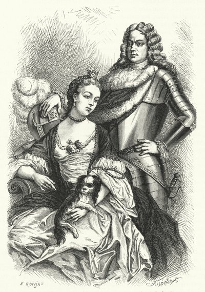 Herzog und Herzogin von Marlborough von German School