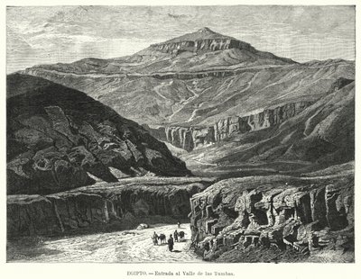 Eingang zum Tal der Könige, Ägypten von German School