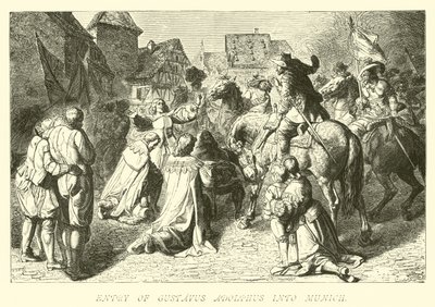 Einzug von Gustav Adolf in München von German School