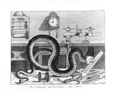 Fabel von der Schlange und den Fliegen von German School