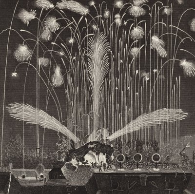 Feuerwerk von German School