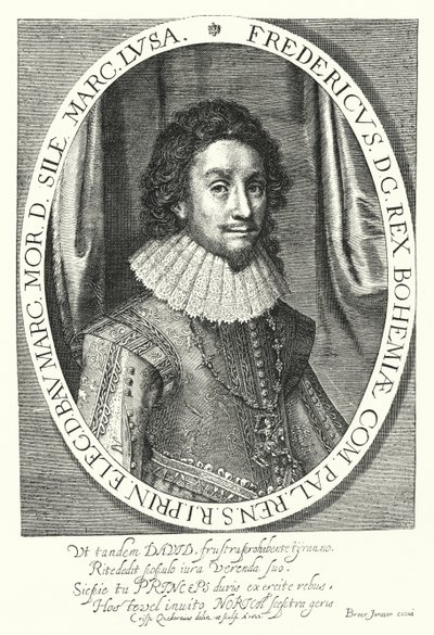 Friedrich I., König von Böhmen, der Winterkönig (Gravur) von German School