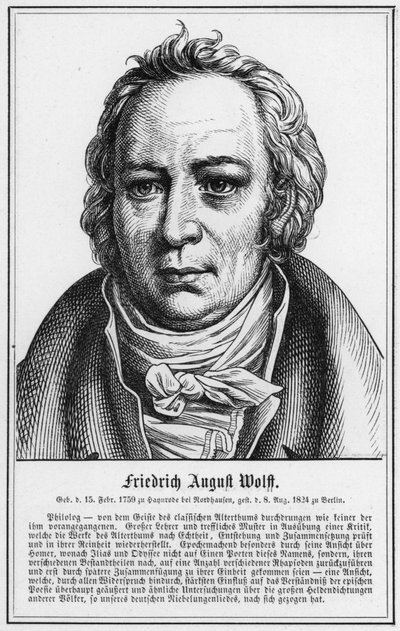 Friedrich August Wolf von German School