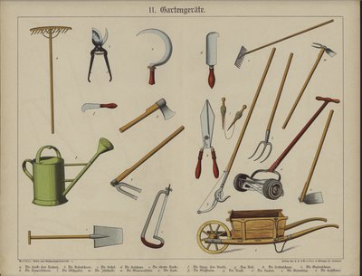 Gartengeräte von German School