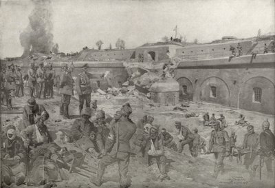 General-Feldmarschall von Mackensen besucht das Augenfort von Przemysl von German School