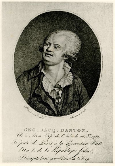 Georges Jacques Danton von German School