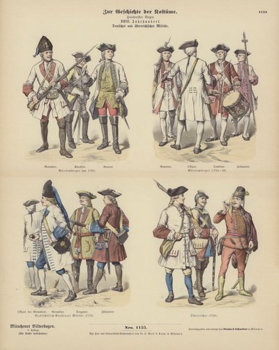 Deutsche und österreichische Militäruniformen von German School