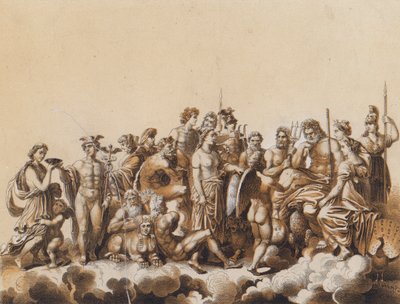 Götter der klassischen Ära von German School