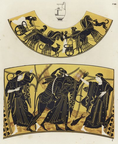 Griechische Vasenmalerei von German School