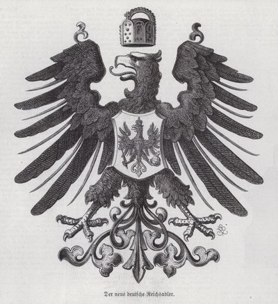 Kaiserlicher Adler, neues Emblem Deutschlands von German School