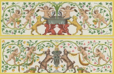 Italienisches Wandgemälde des 16. Jahrhunderts von German School